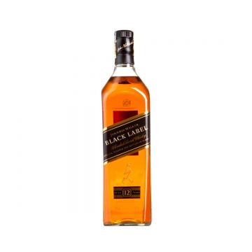 Johnnie Walker Black Label 12 ani Blended Scotch Whisky 0.7L