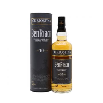 Benriach Curiositas 10 ani Speyside Single Malt Scotch Whisky 0.7L