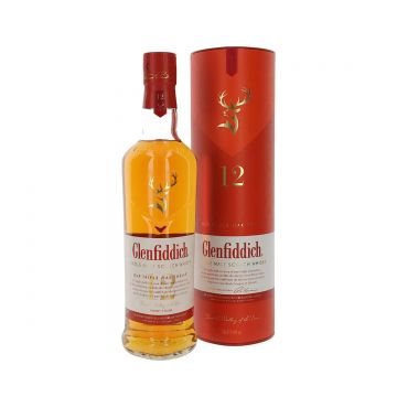 Glenfiddich Triple Oak 12 ani Cutie Speyside Single Malt Scotch Whisky 0.7L