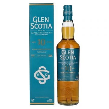 Glen Scotia 10 ani Campbeltown Single Malt Scotch Whisky 0.7L