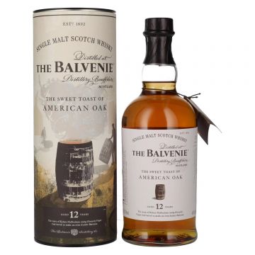 The Balvenie Sweet Toast of America Oak 12 ani Speyside Single Malt Scotch Whisky 0.7l