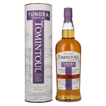 Tomintoul Tundra Bourbon Cask Speyside Single Malt Scotch Whisky 1L