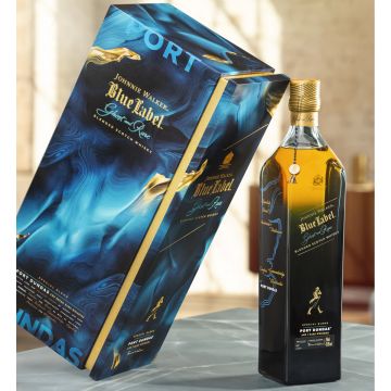 Johnnie Walker Blue Label Ghost and Rare Glenury Royal Special Blend Scotch Whisky 1L