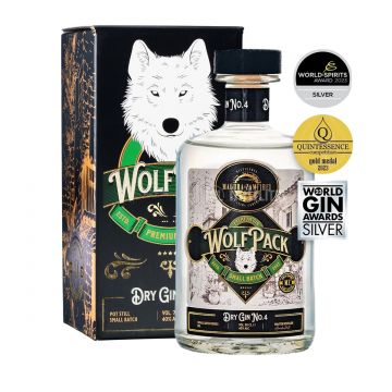 Magura Zamfirei Wolfpack Small Batch No4 Dry Gin Cutie 0.7L