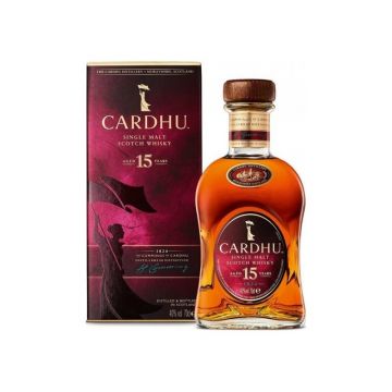 Whisky Cardhu 15 Years, 0.7L, 40% alc., Scotia